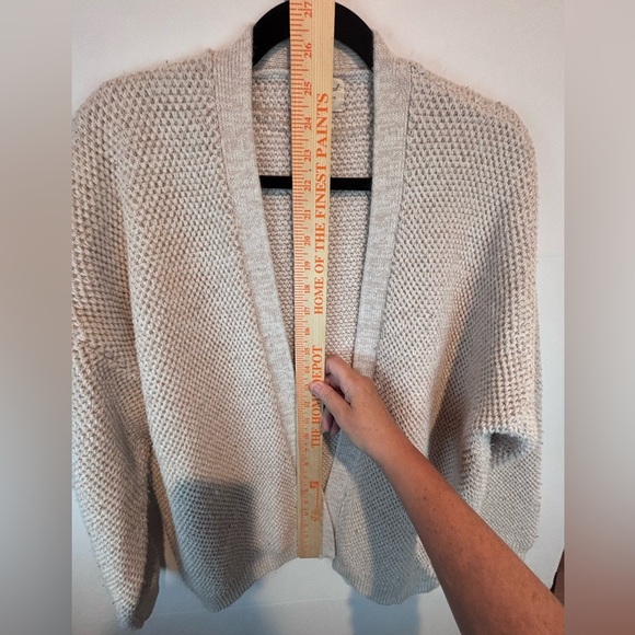 Universal Thread Beige Open Front Knit Cardigan Sweater XXL - Picture 10 of 11